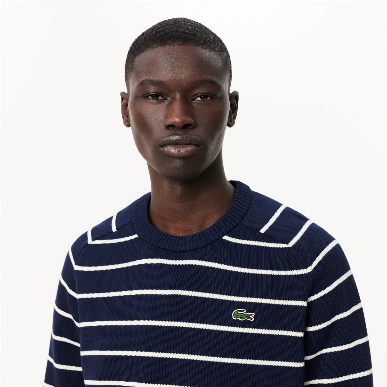 Lacoste AH7607 00 Blu Abbigliamento Uomo Pullover