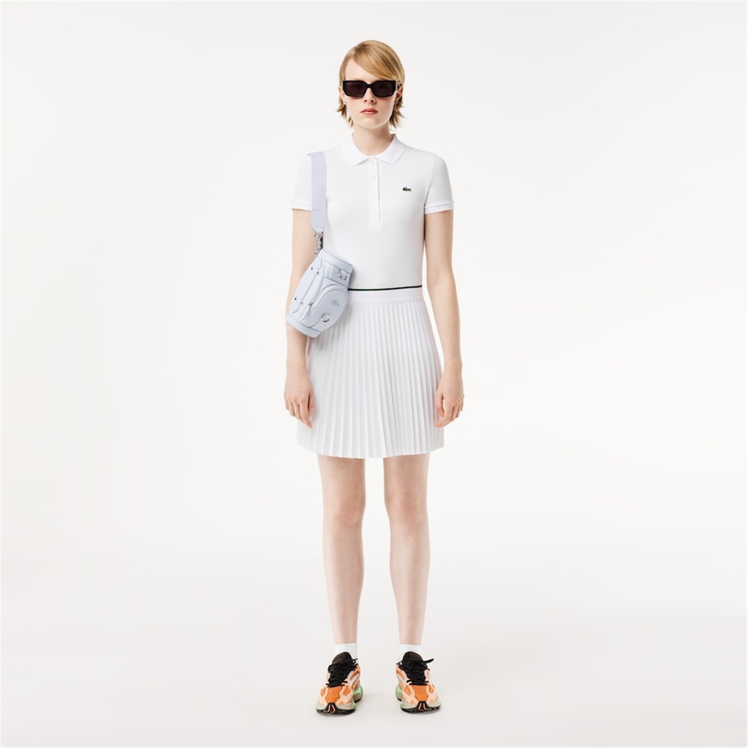 Lacoste DF3443 Bianco Abbigliamento Donna Polo