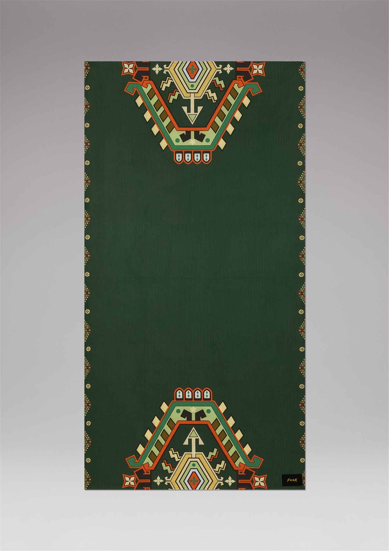 F**K FK23-A401U Verde Accessori Unisex Telo mare