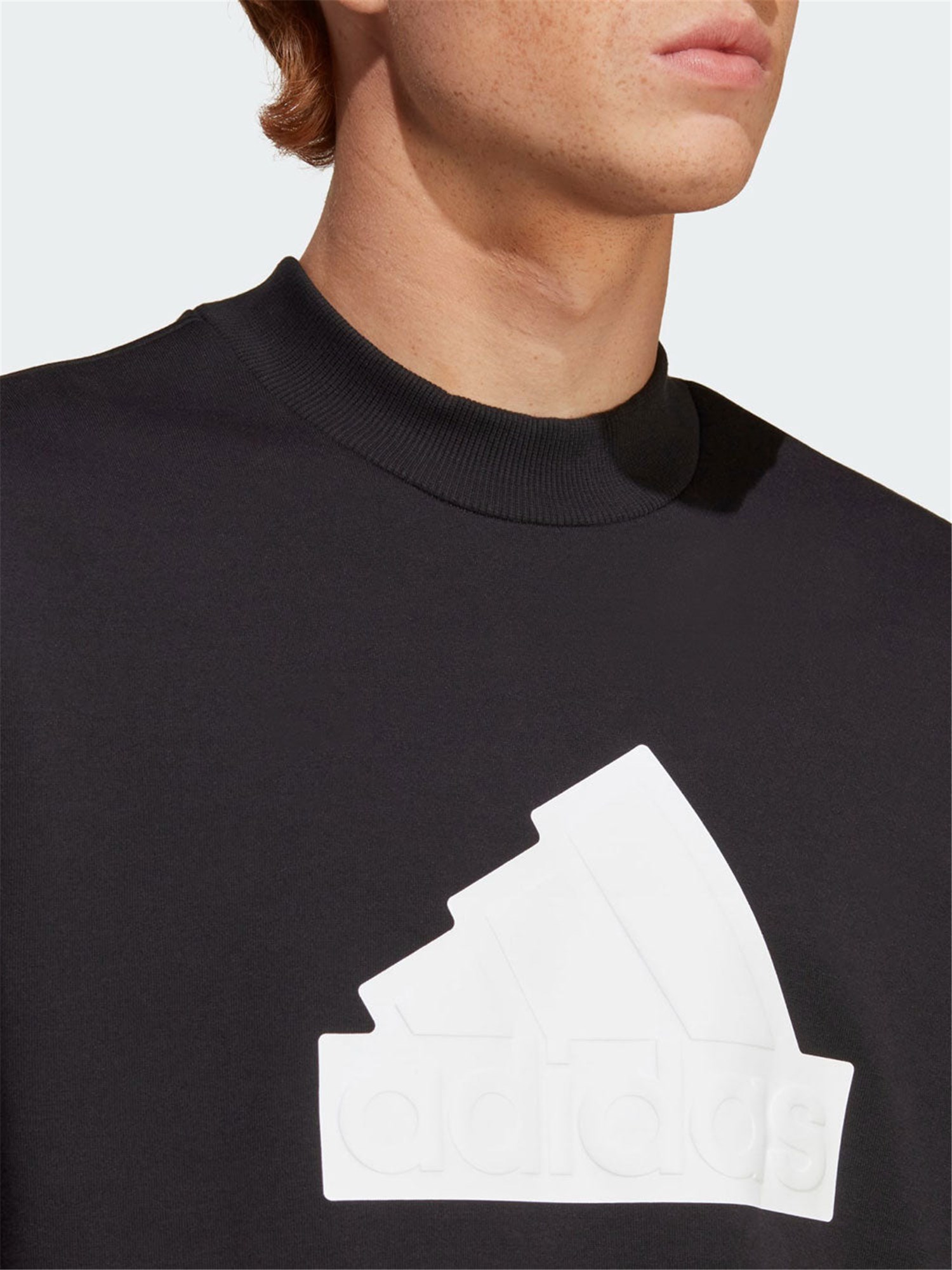 ADIDAS PERFORMANCE IC3740 Nero Abbigliamento Uomo Felpa