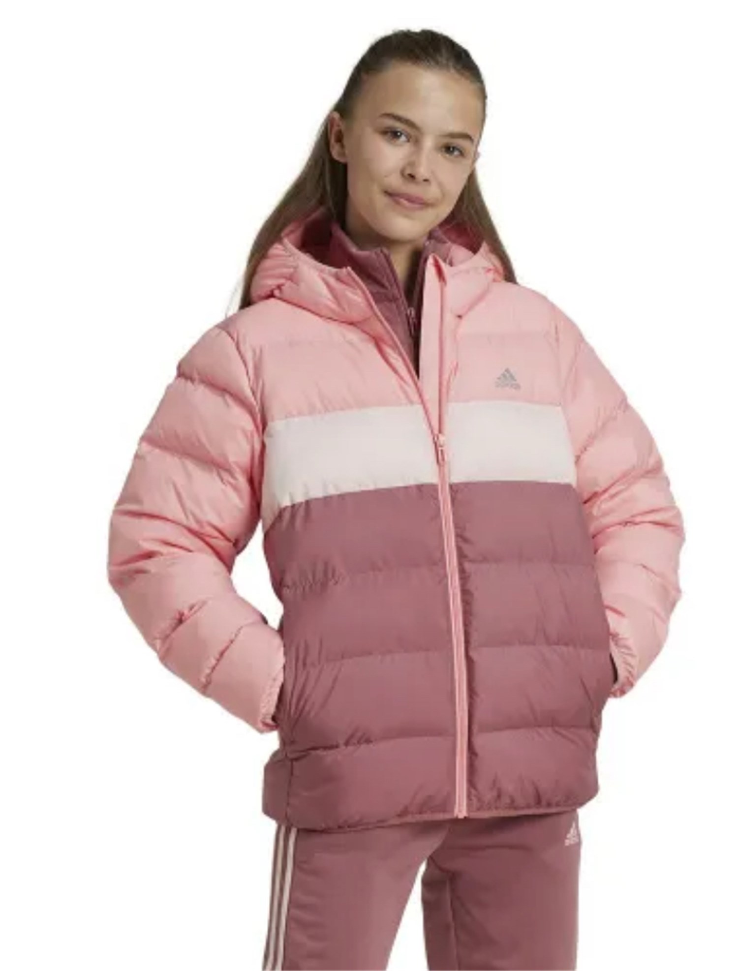 ADIDAS ORIGINALS IY6916 Rosa Abbigliamento Bambina Piumino
