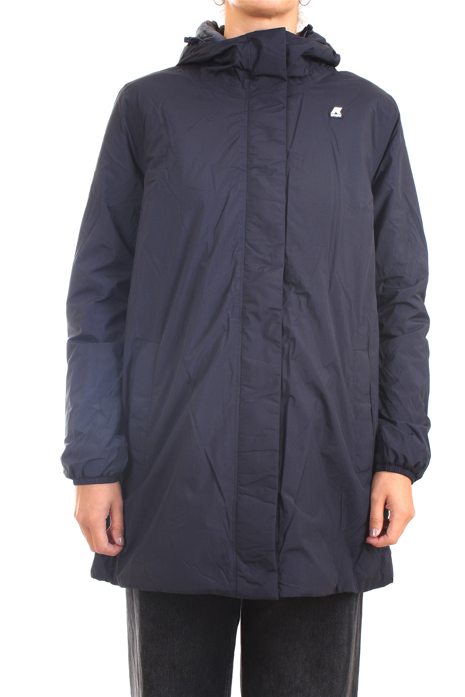 K-WAY K111EUW A3C Nero Abbigliamento Bambina Piumino