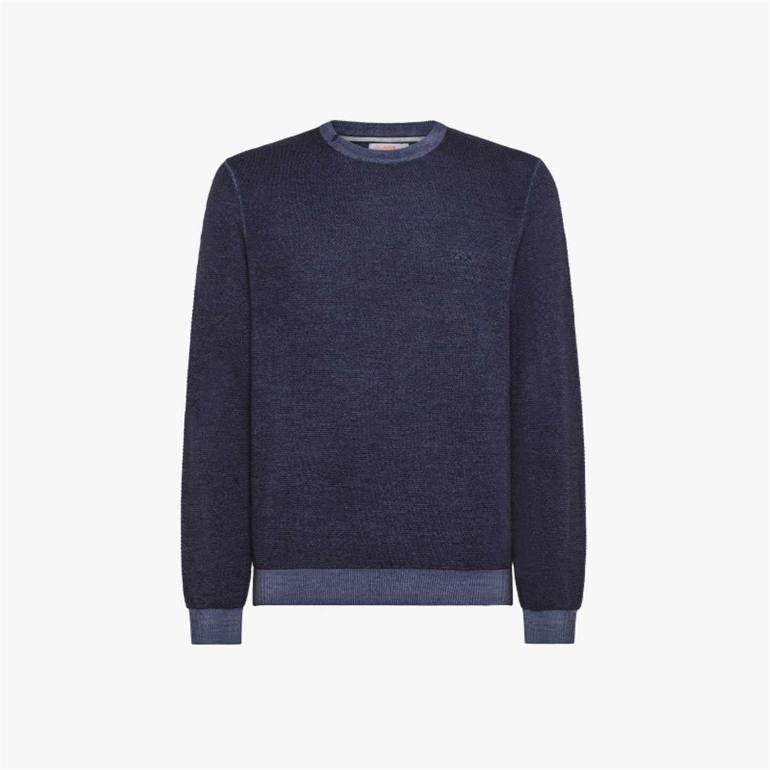 SUN68 K43128 Blu navy Abbigliamento Uomo Maglioni