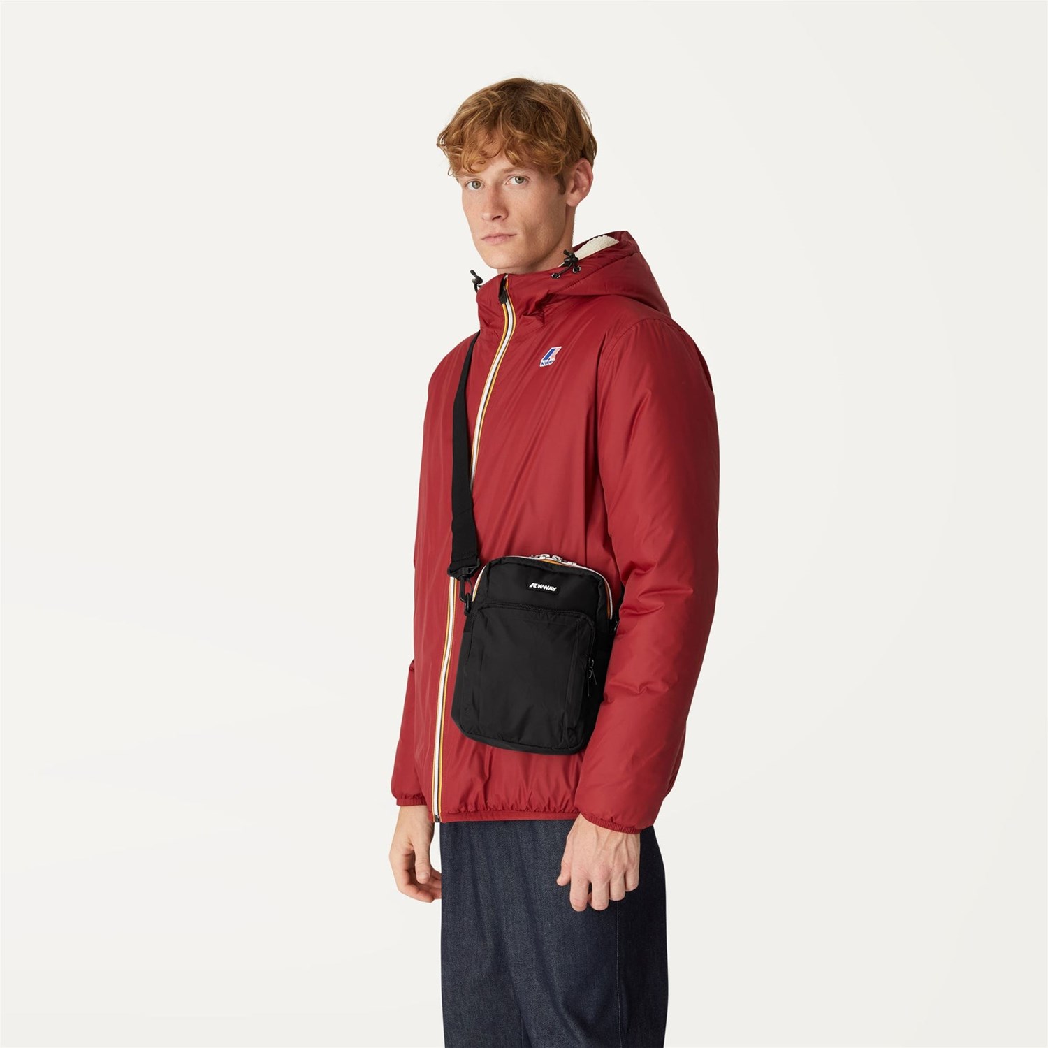 K-WAY K7116VW Nero Accessori Unisex Borsa a tracolla