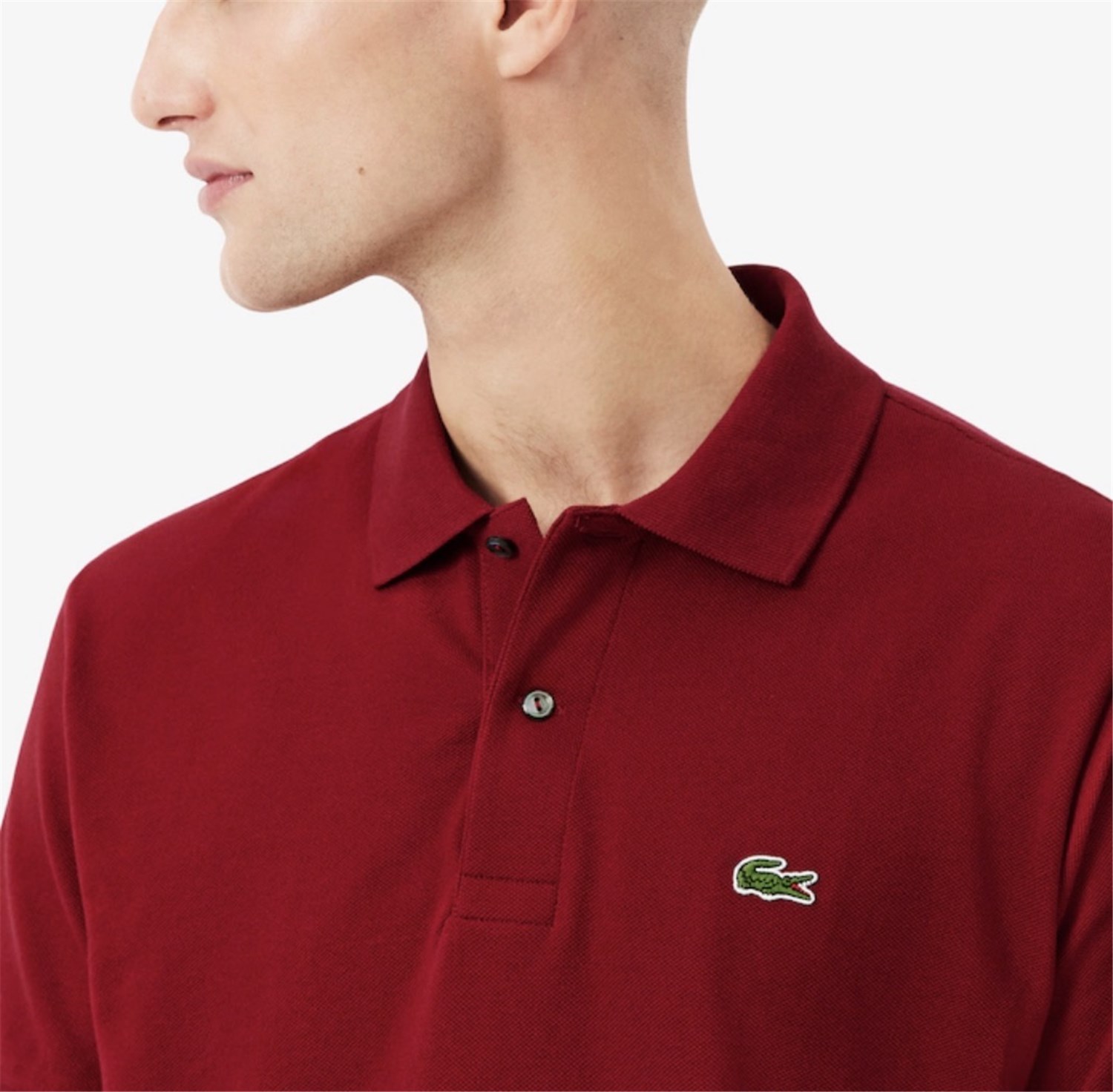 Lacoste L.12.12 Bordeaux Abbigliamento Uomo Polo
