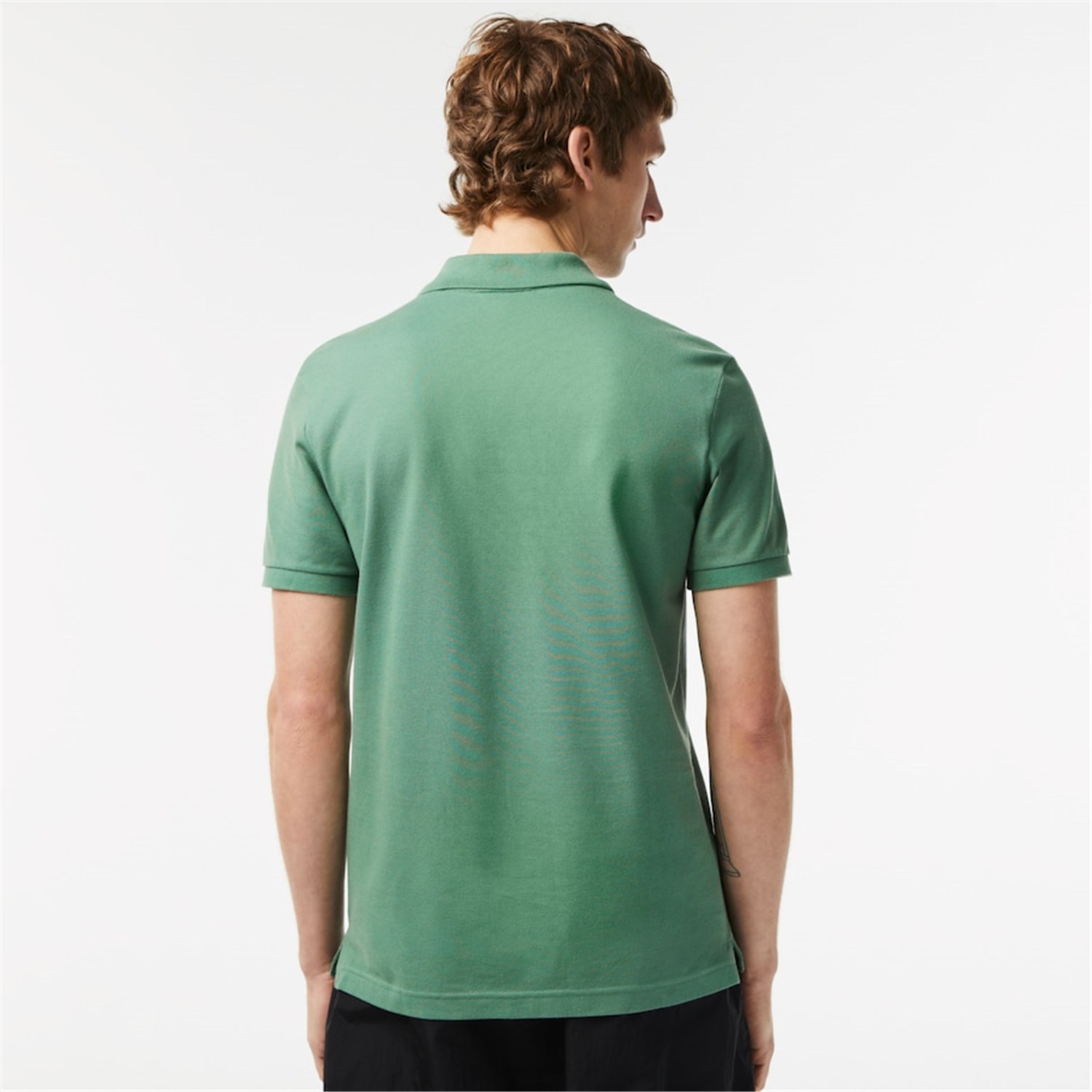 Lacoste L.12.12 Verde Khaki Abbigliamento Uomo Polo