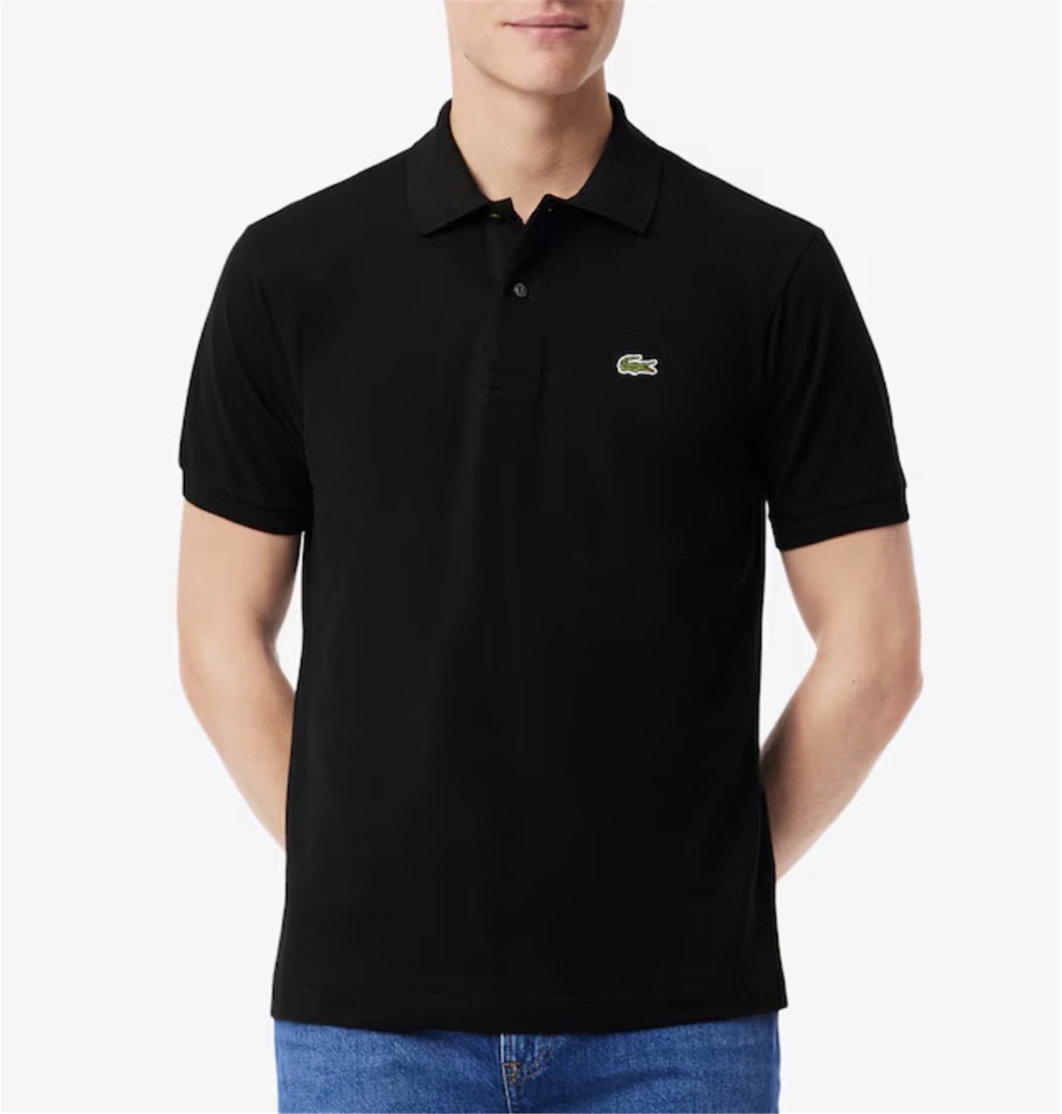 Lacoste L.12.12 Nero Abbigliamento Uomo Polo