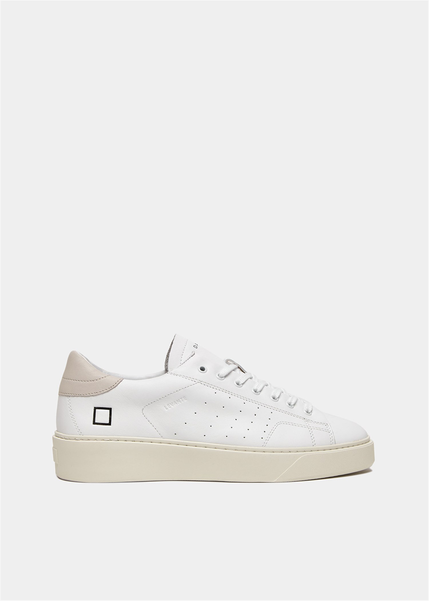 D.A.T.E. M391-LV-CA Latte Scarpe Uomo Sneakers