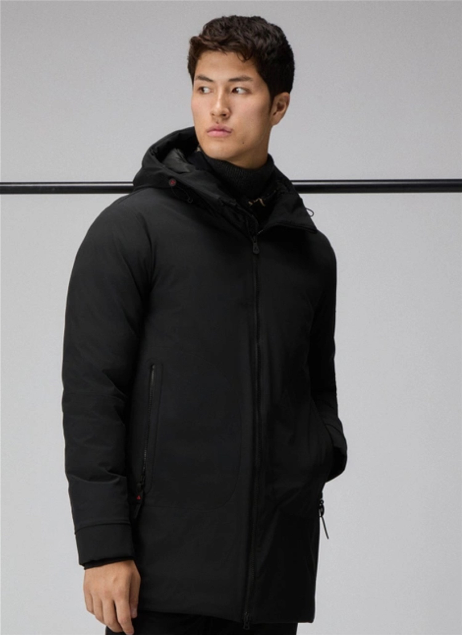 PEUTEREY PEU5567 Nero Abbigliamento Uomo PARKA