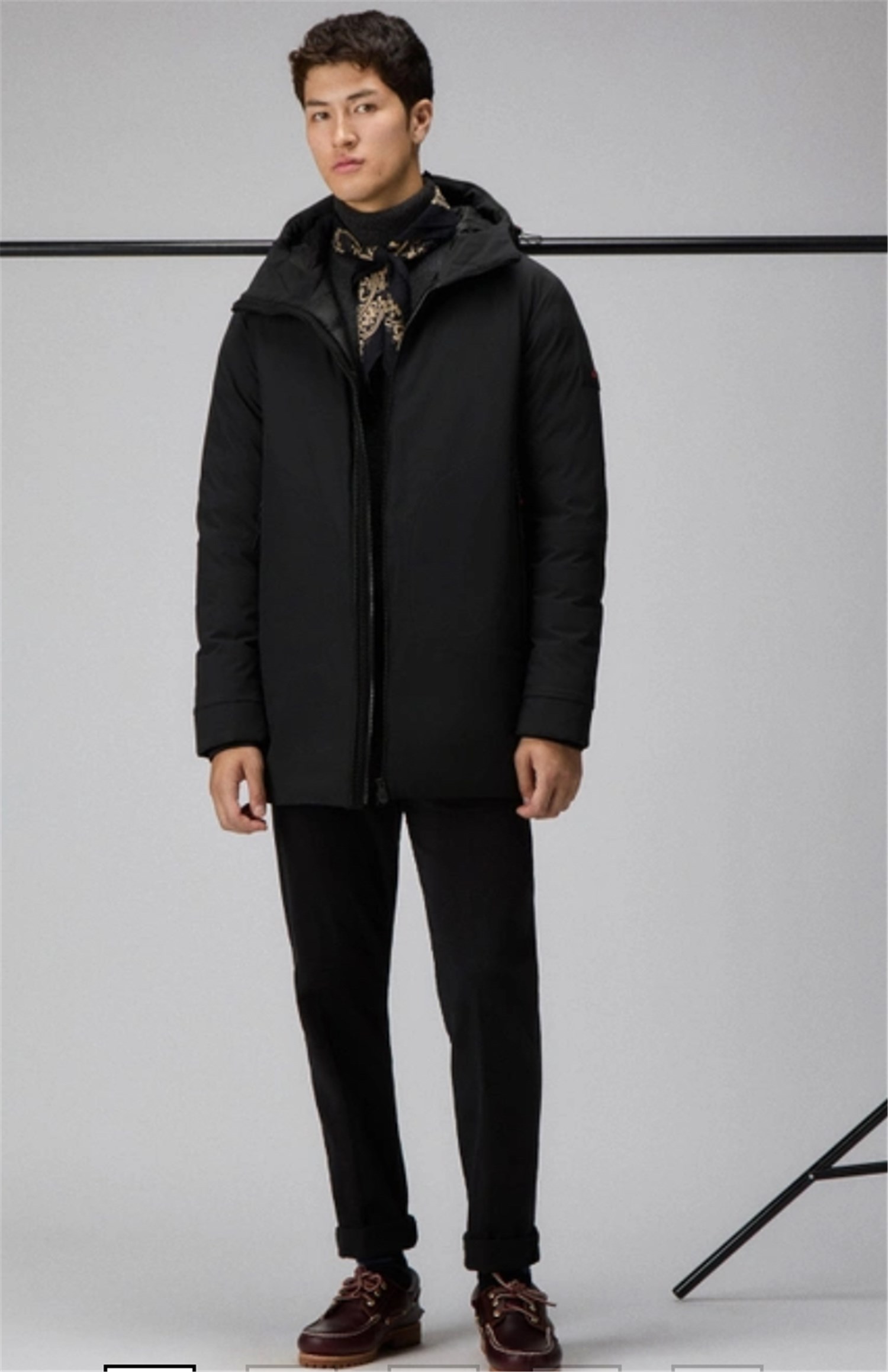 PEUTEREY PEU5567 Nero Abbigliamento Uomo PARKA