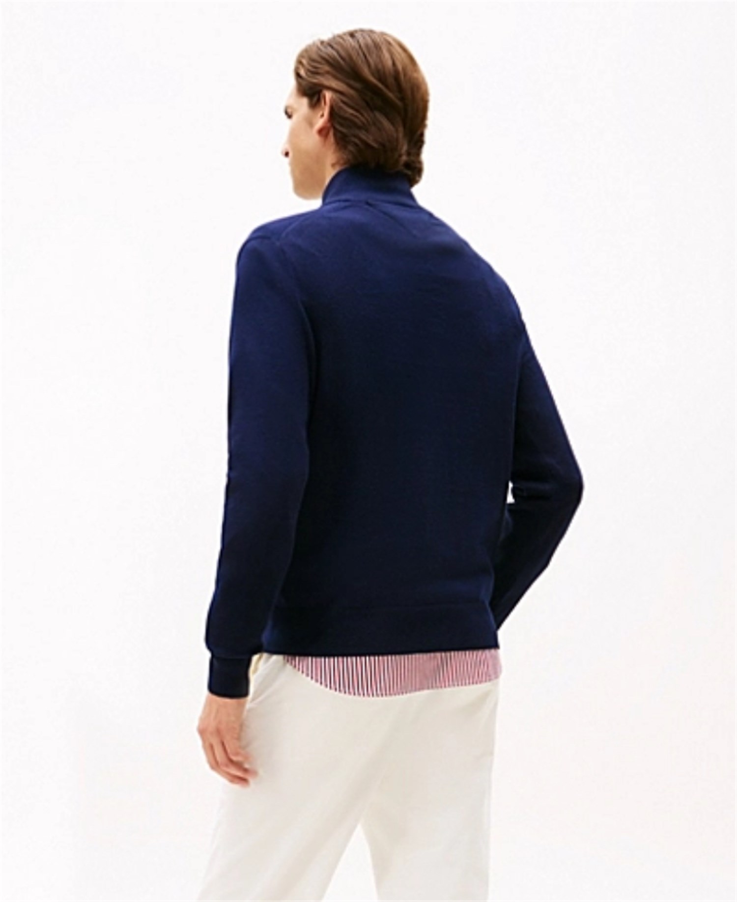 TOMMY HILFIGER MW0MW28049 Blu Abbigliamento Uomo Maglioni