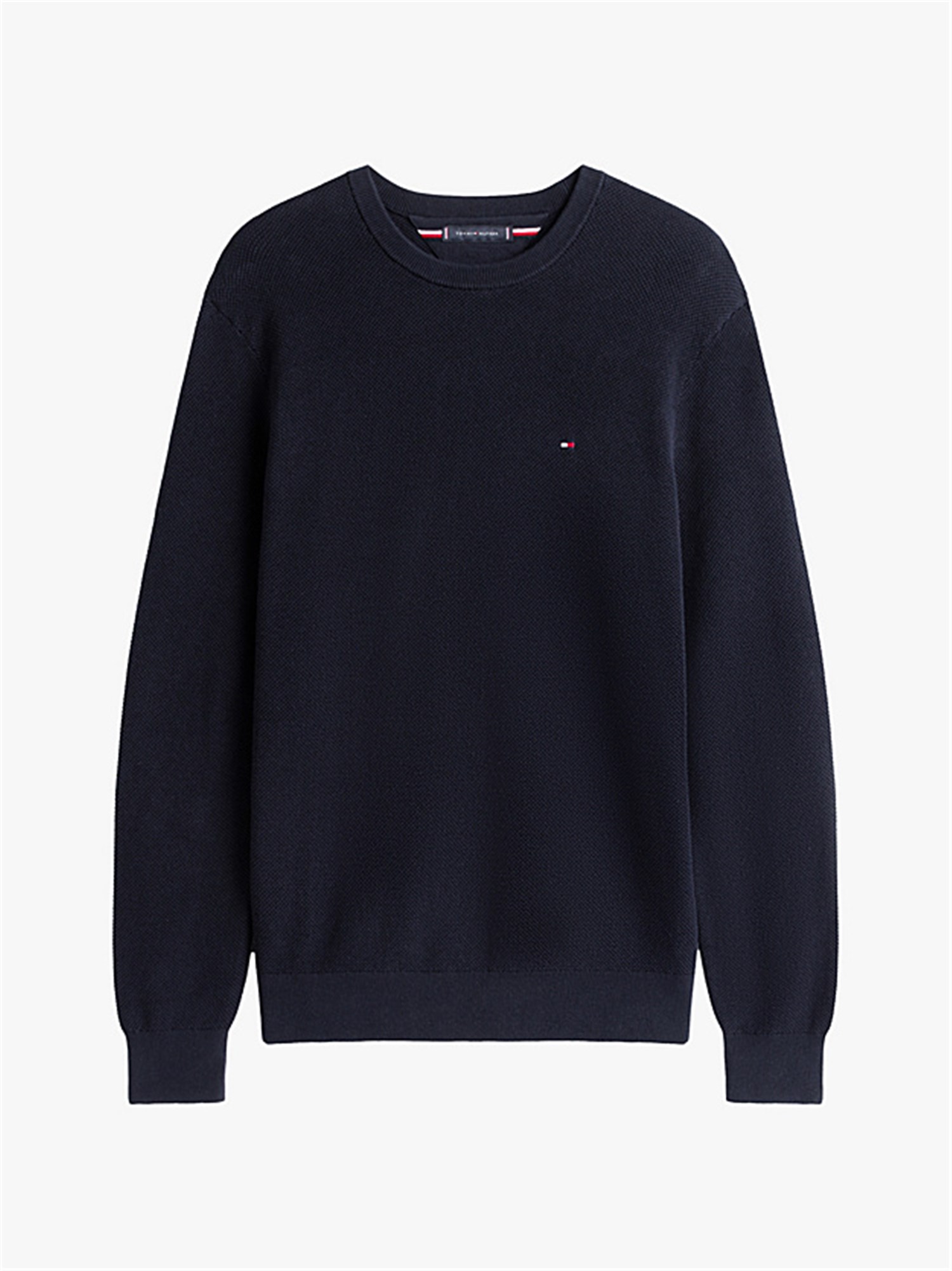 TOMMY HILFIGER MW0MW36347 Blu Abbigliamento Uomo Maglioni