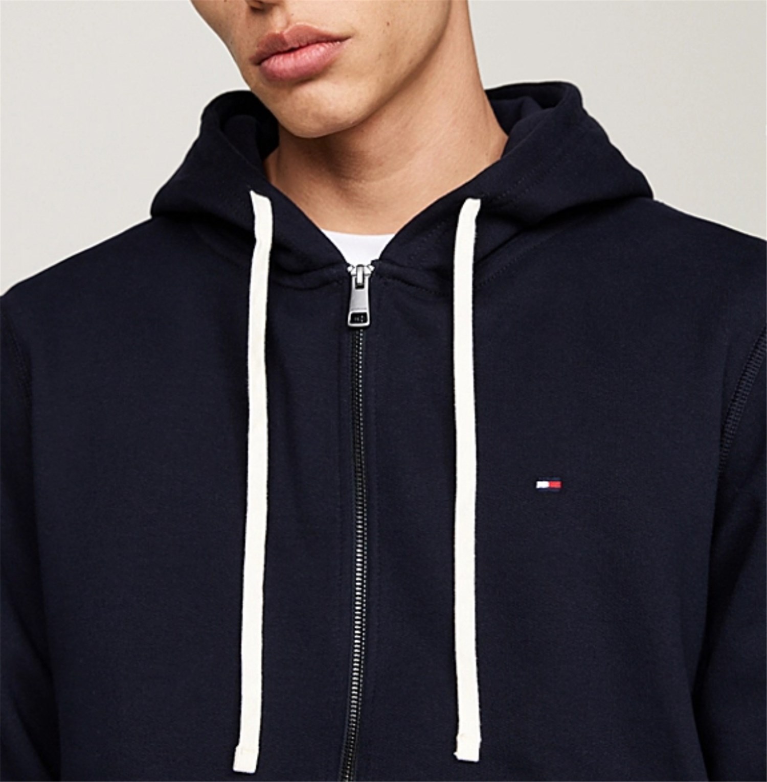 TOMMY HILFIGER MW0MW37234 Blu Abbigliamento Uomo Felpa