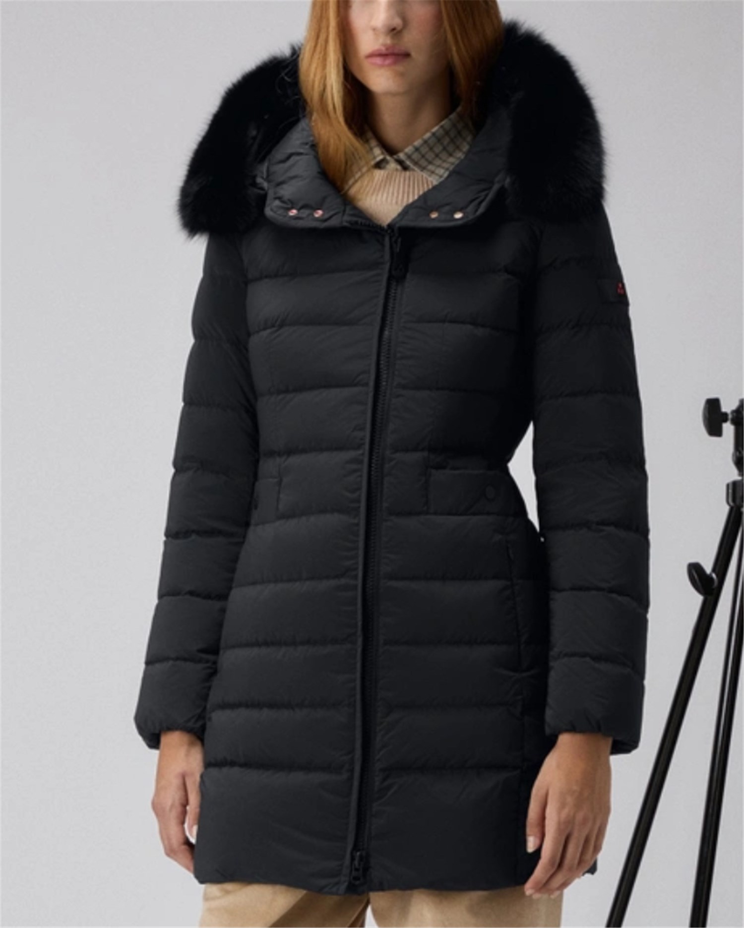 PEUTEREY PED5458 Nero Abbigliamento Donna Piumino