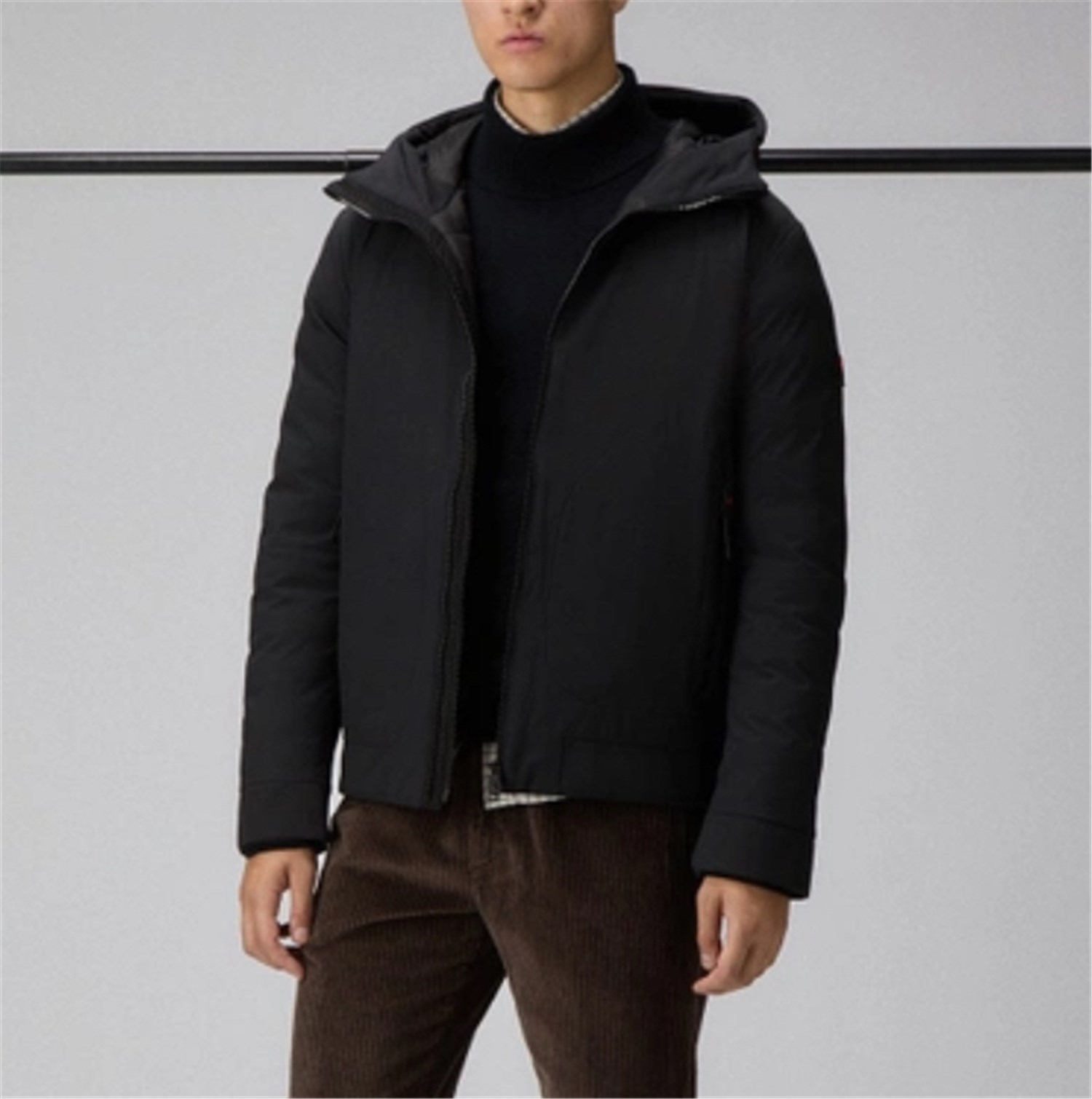 PEUTEREY PEU5566 Nero Abbigliamento Uomo PARKA