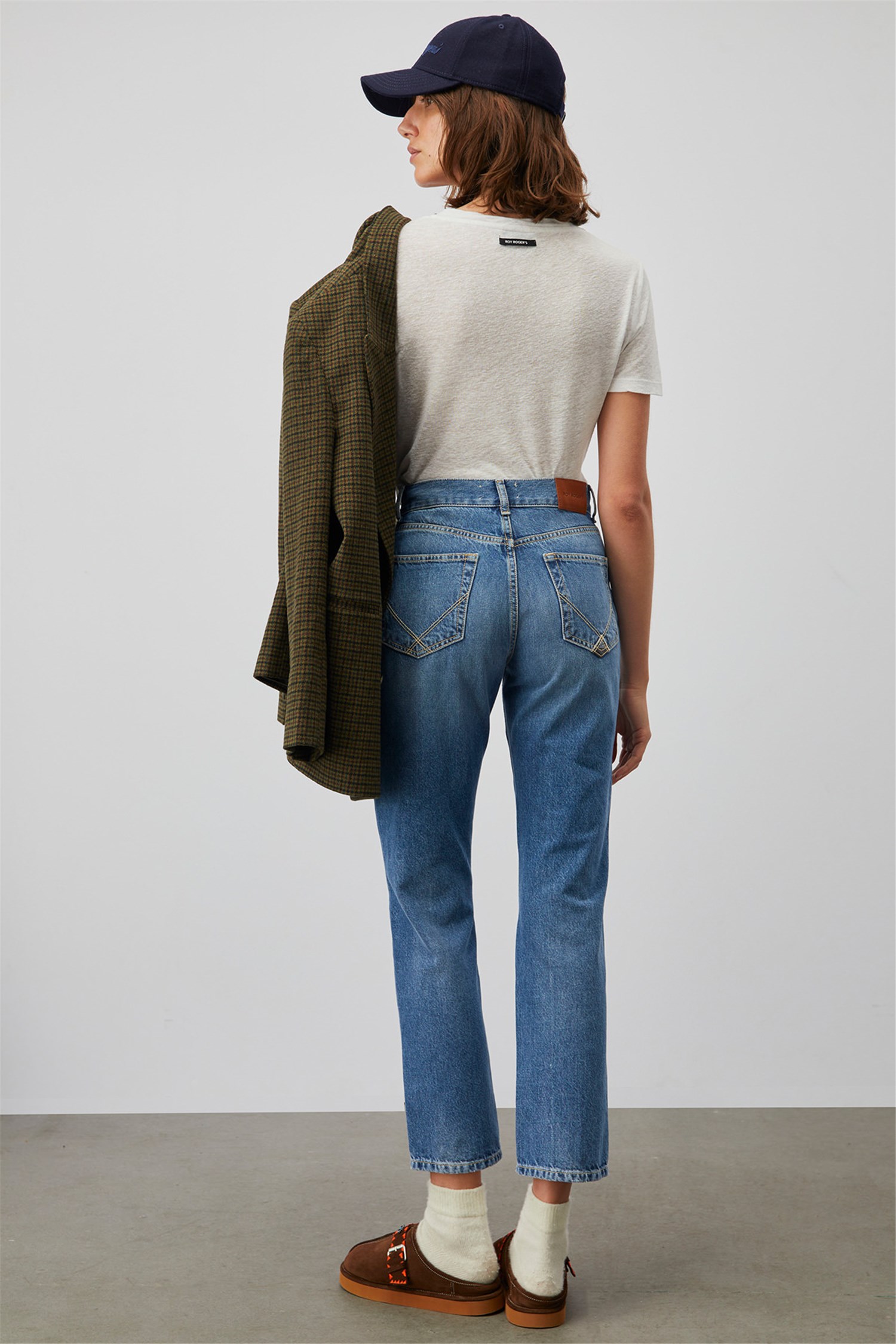 ROY ROGER'S RND261D4022476 Azzurro Abbigliamento Donna Jeans