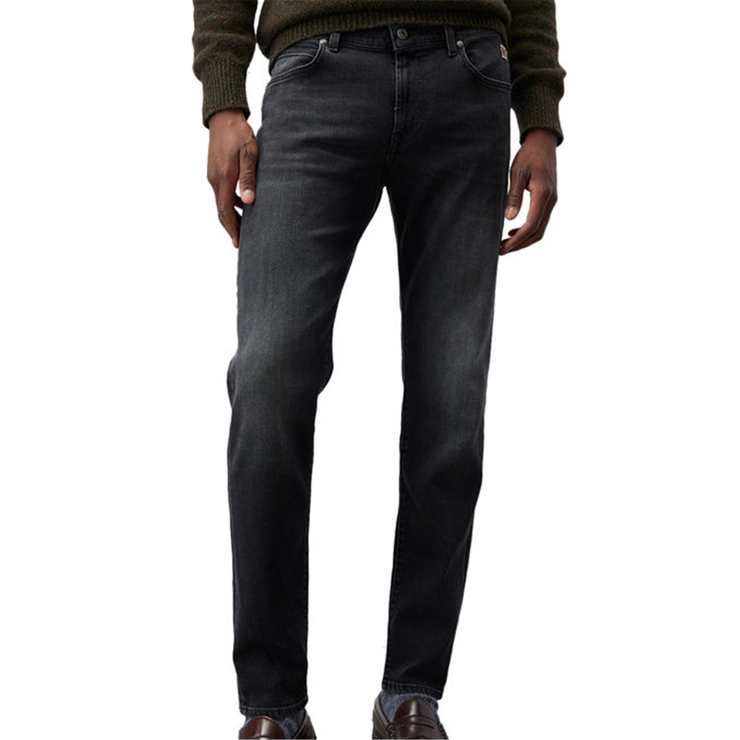 ROY ROGER'S RRU075N0862393 Nero Abbigliamento Uomo Jeans