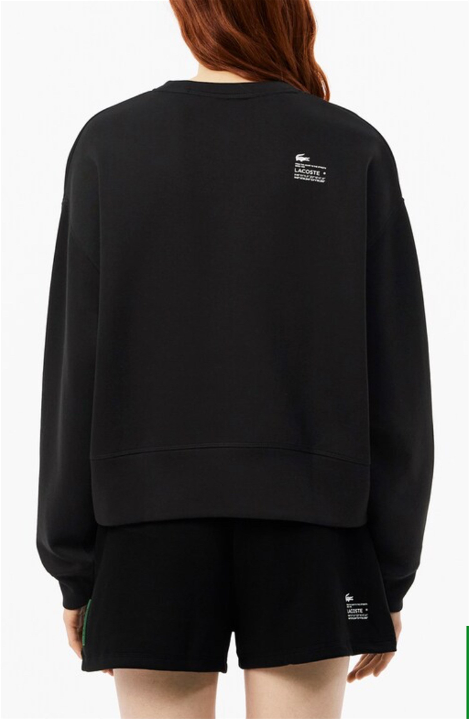 Lacoste SF5614 Nero Abbigliamento Donna Felpa