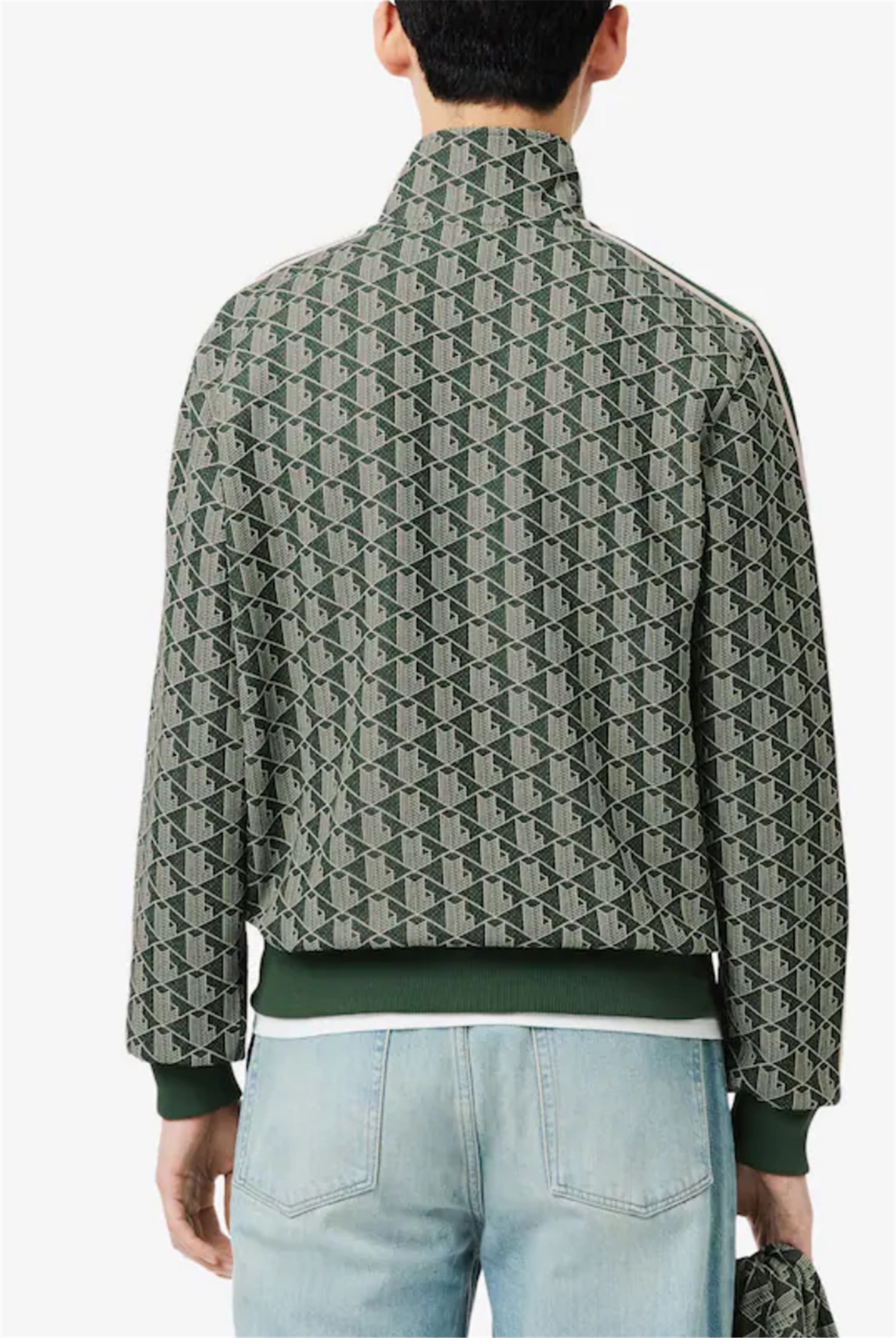 Lacoste SH1368 Verde Abbigliamento Uomo Felpa