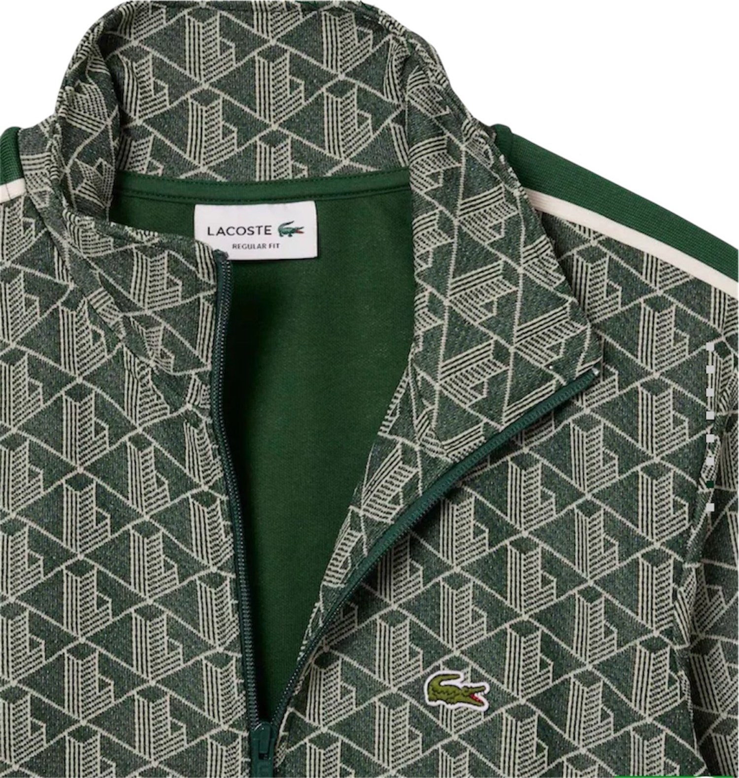 Lacoste SH1368 Verde Abbigliamento Uomo Felpa
