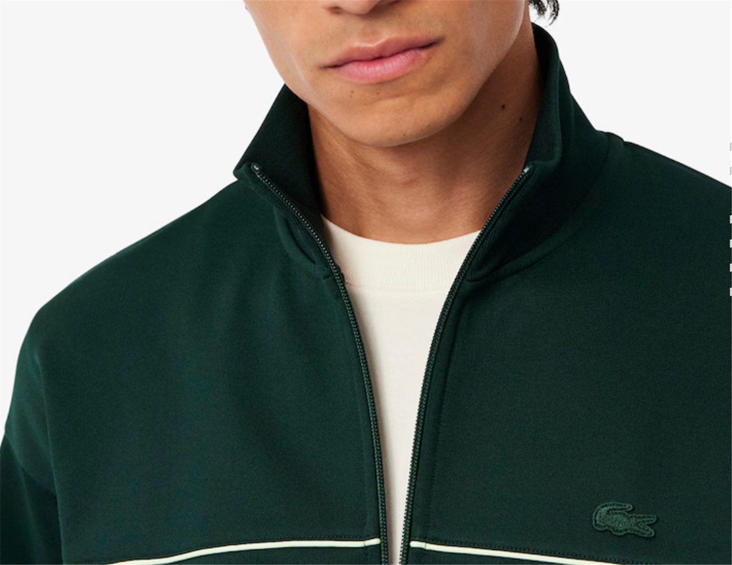 Lacoste SH5684 Verde Abbigliamento Uomo Felpa