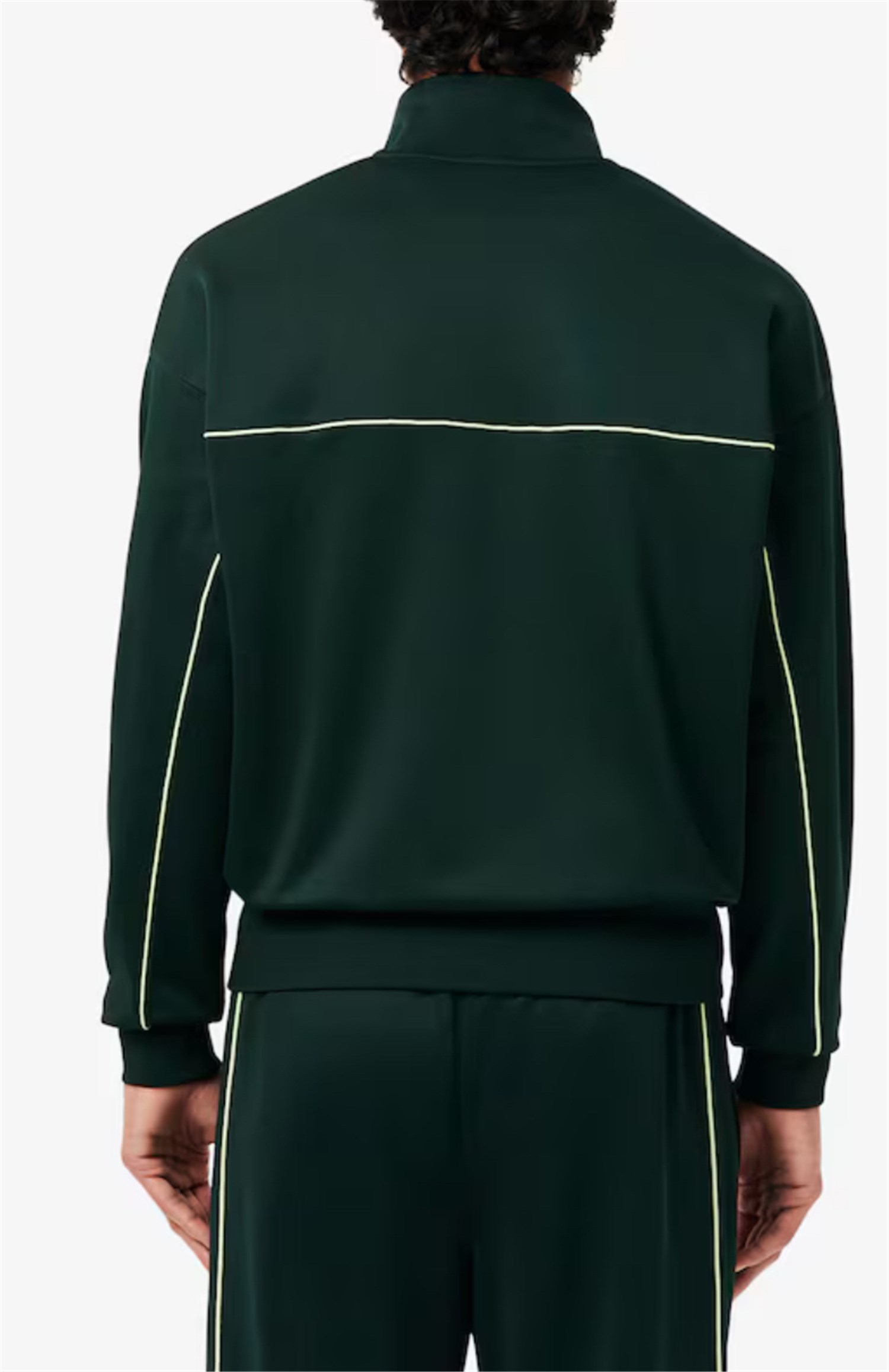 Lacoste SH5684 Verde Abbigliamento Uomo Felpa