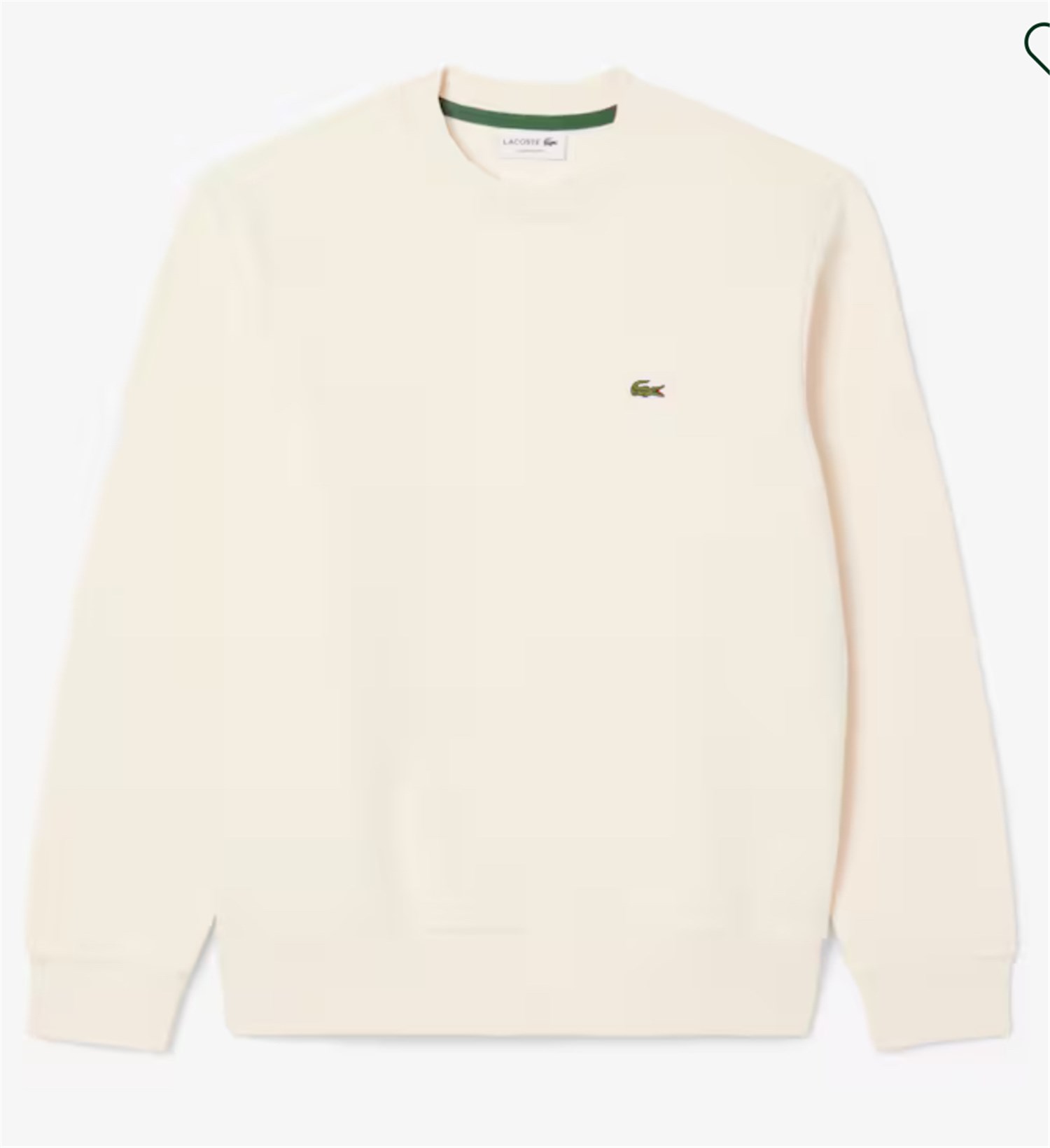 Lacoste SH9608 00 Bianco Abbigliamento Unisex Felpa