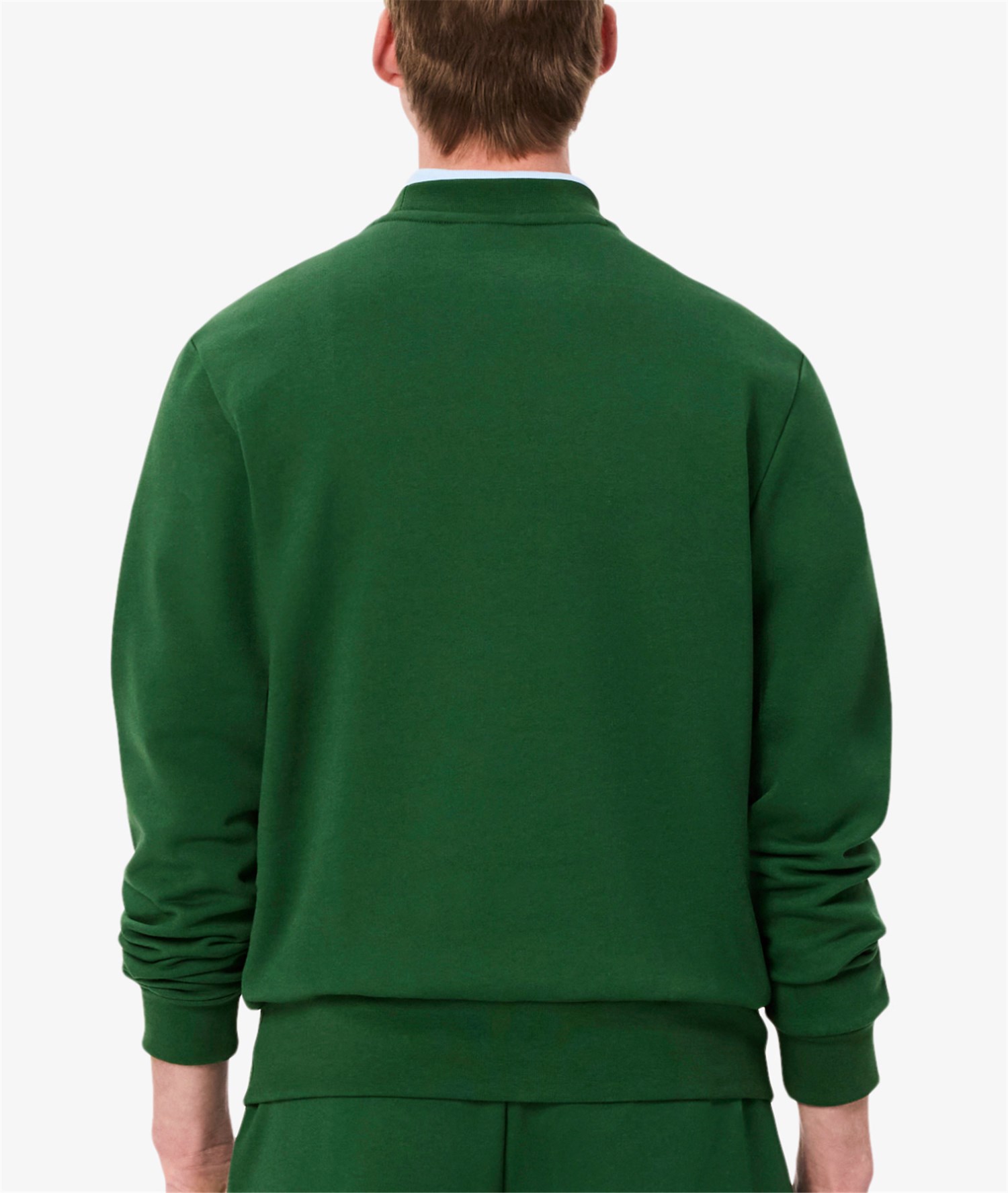 Lacoste SH9608 00 Verde Abbigliamento Unisex Felpa