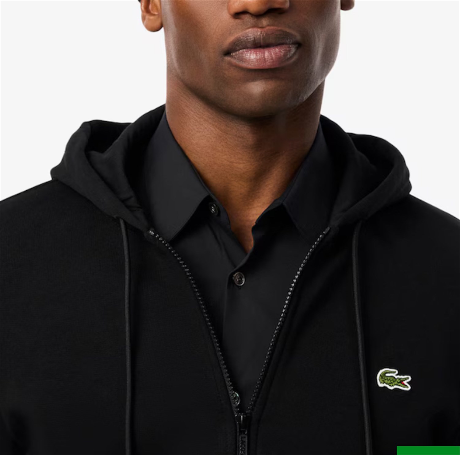 Lacoste SH9626 Nero Abbigliamento Uomo Felpa