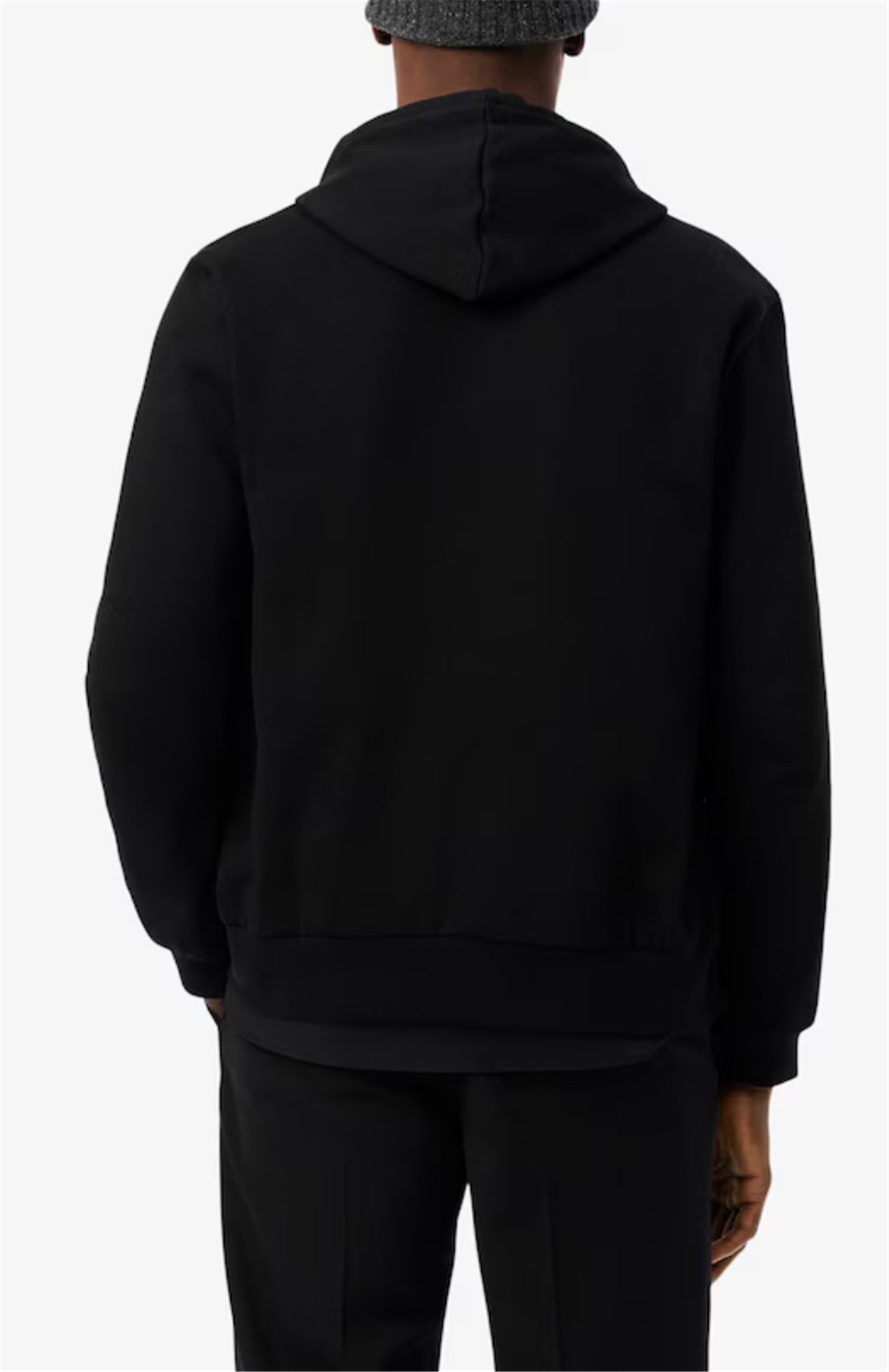 Lacoste SH9626 Nero Abbigliamento Uomo Felpa