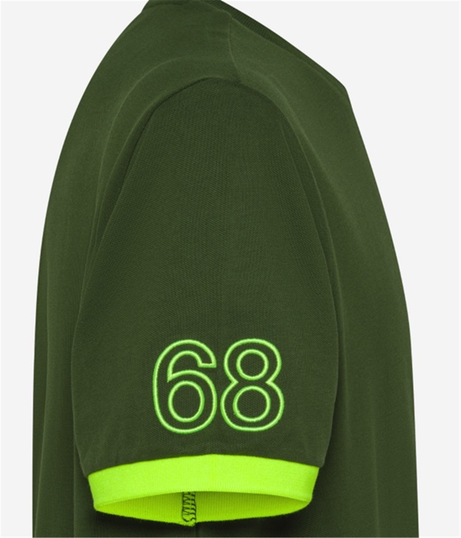 SUN68 T35125 Verde 2 Abbigliamento Uomo T-Shirt