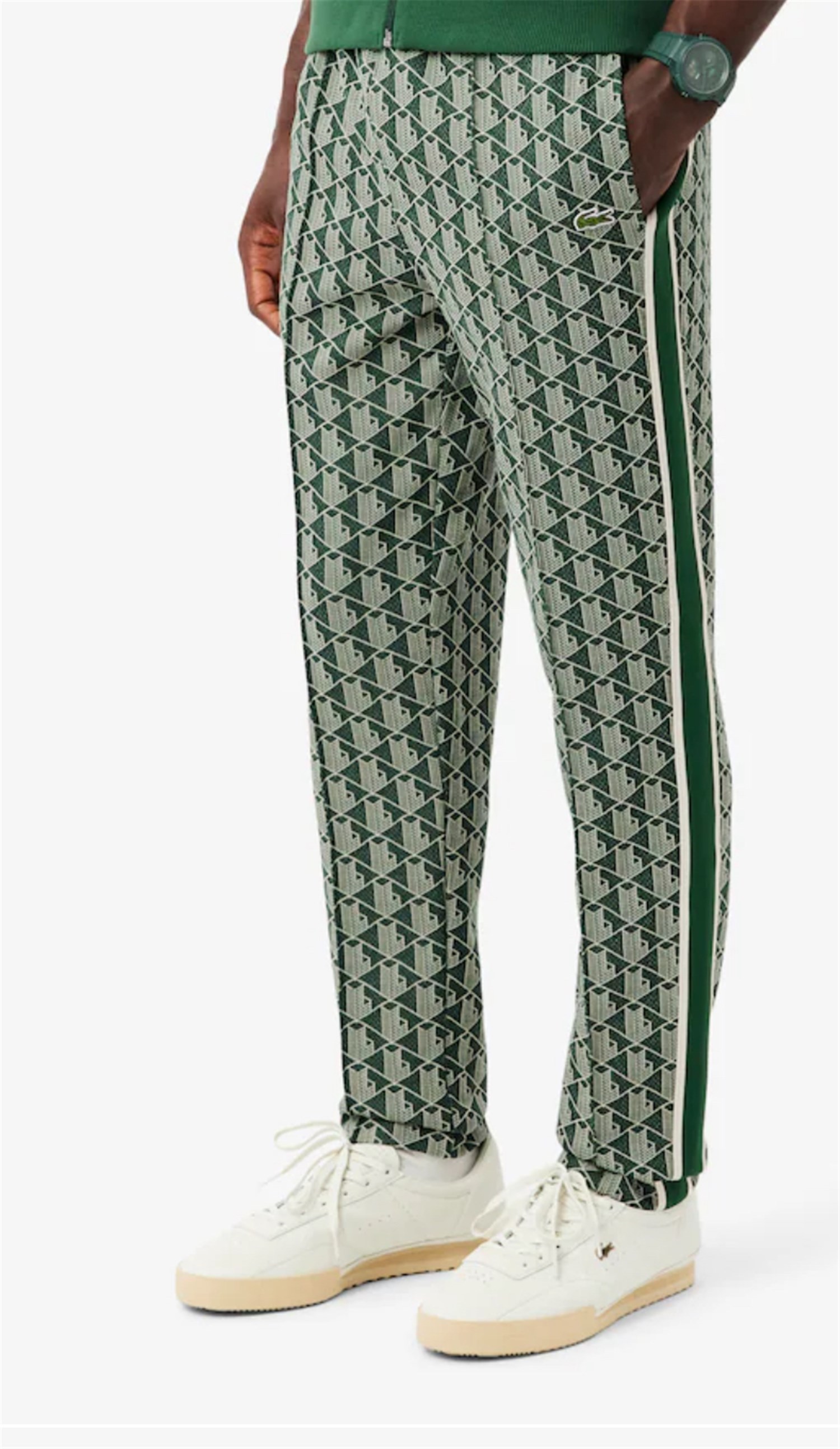 Lacoste XH1440 Verde Abbigliamento Uomo Pantaloni