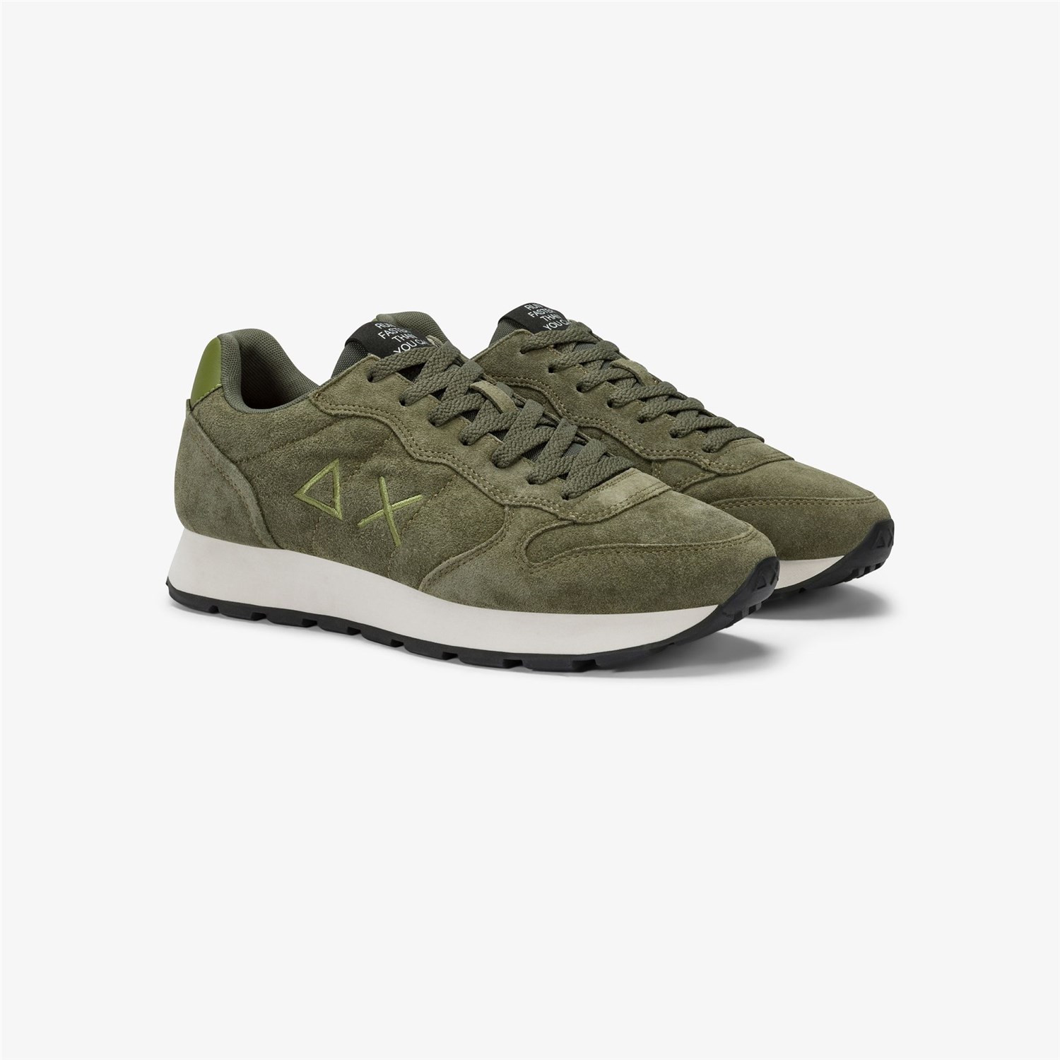 SUN68 Z45106 Verde Scarpe Uomo Sneakers