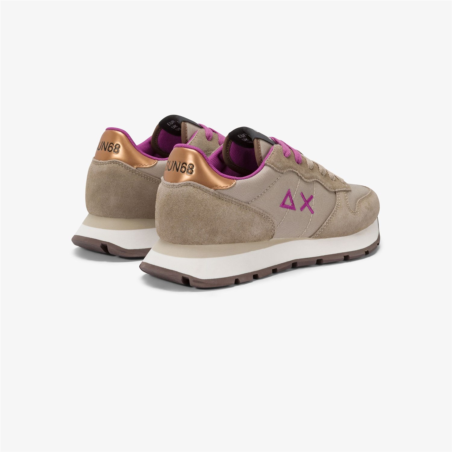 SUN68 Z45201 Beige Scarpe Donna Sneakers