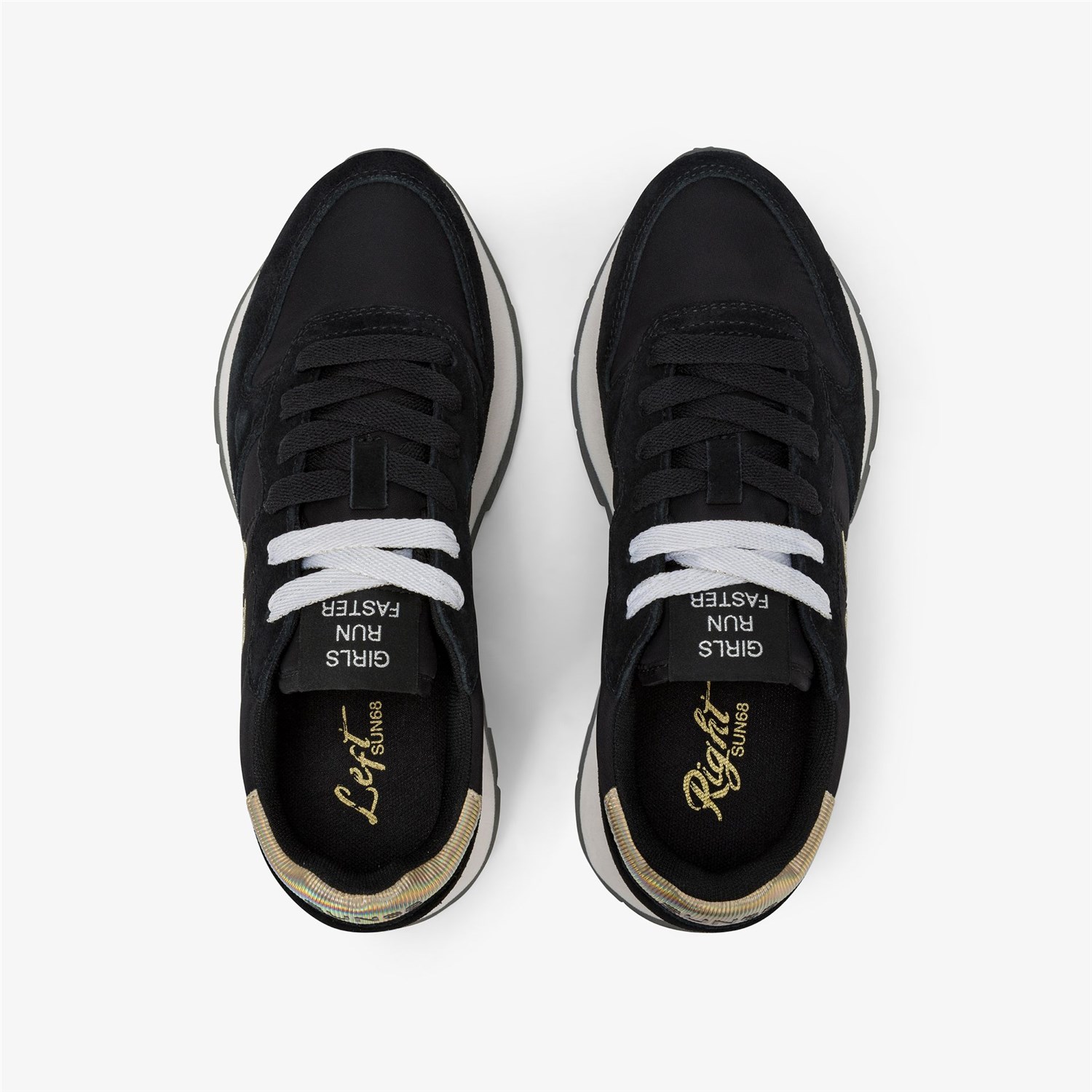 SUN68 Z45202 Nero Scarpe Donna Sneakers