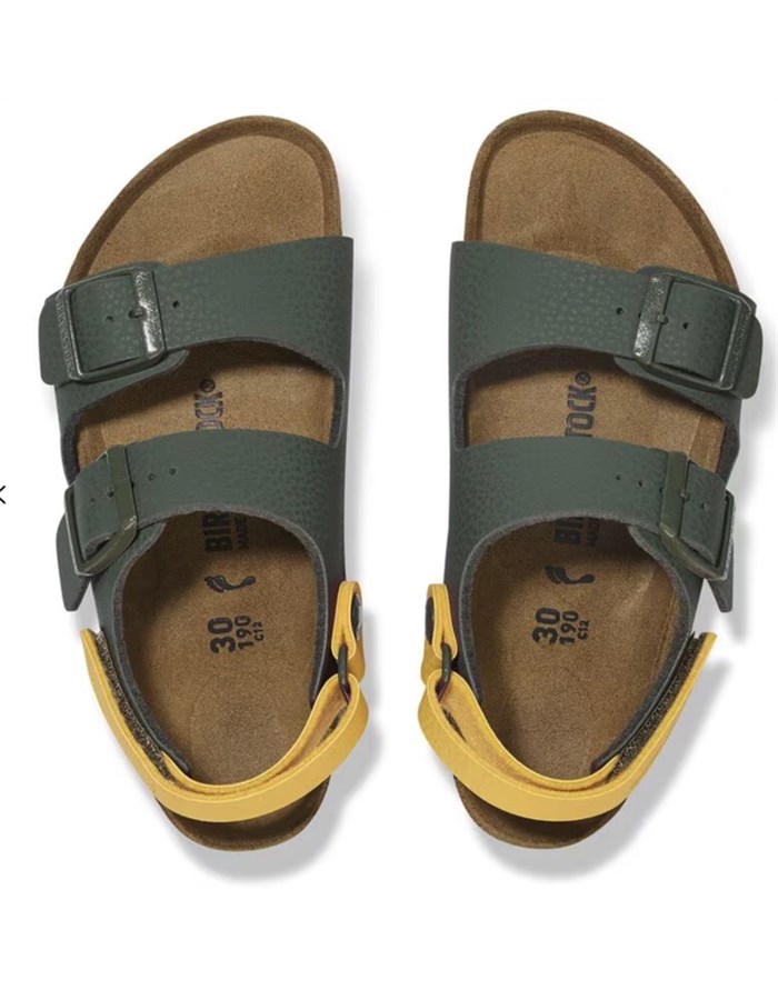 BIRKENSTOCK Sandali Verde Militare