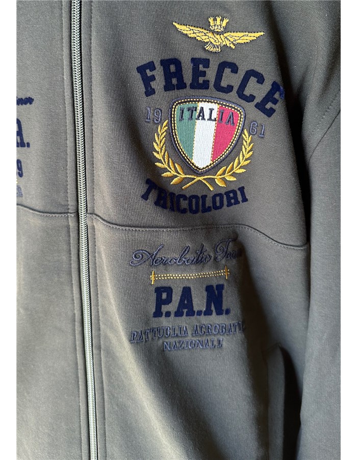 AERONAUTICA MILITARE Felpa verdone