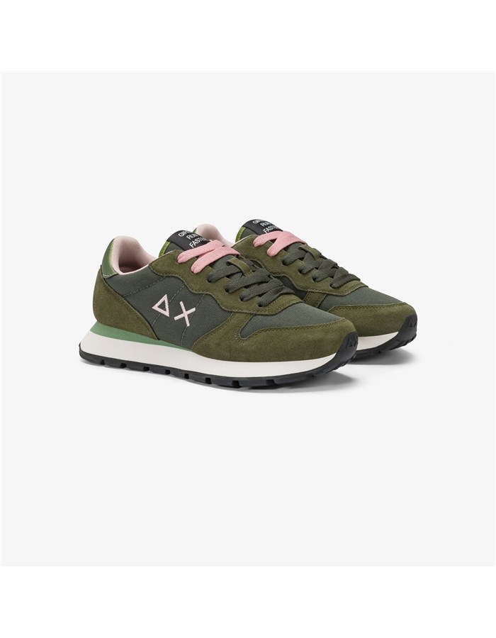 SUN68 Sneakers Verde Militare