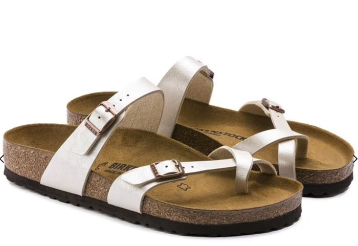 BIRKENSTOCK 071661 Bianco Scarpe Donna Sandali
