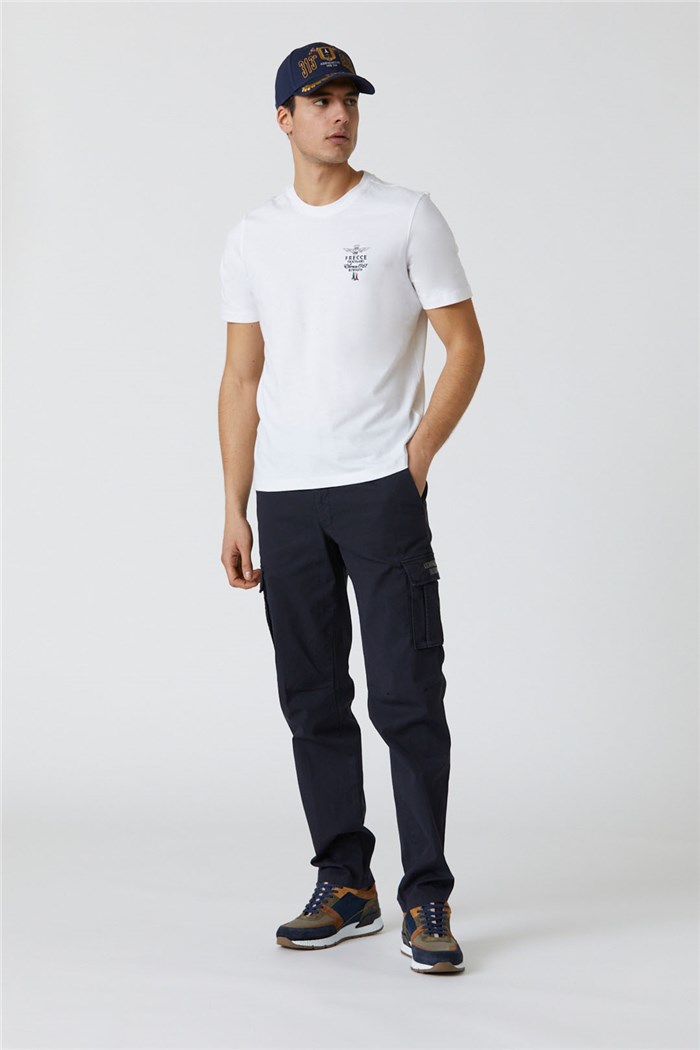 AERONAUTICA MILITARE 231PA1329CT2443 Blu Abbigliamento Uomo Pantaloni