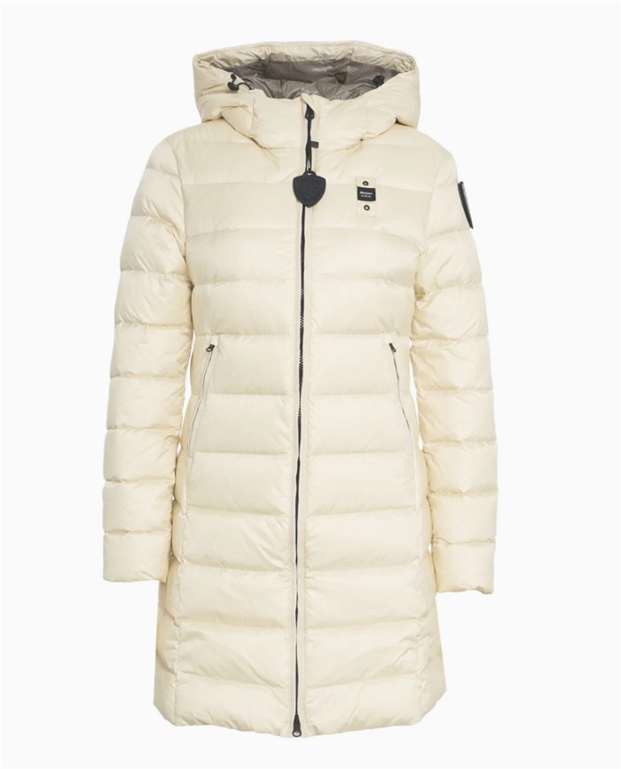 Blauer 25WBLDK03102006047 Bianco Abbigliamento Donna Piumino