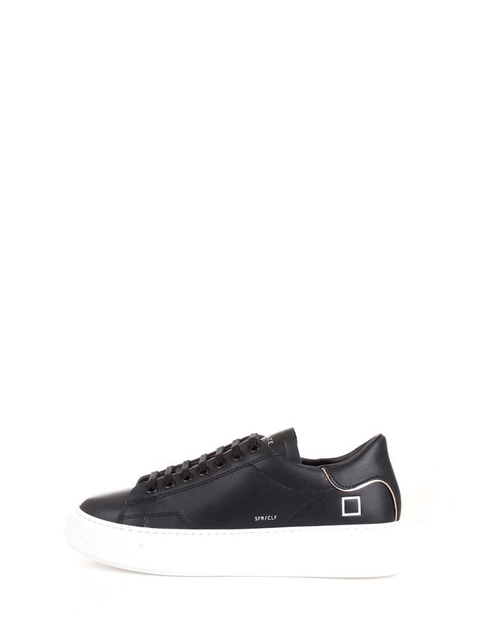 D.A.T.E. W371-SF-CA Nero Scarpe Donna Sneakers