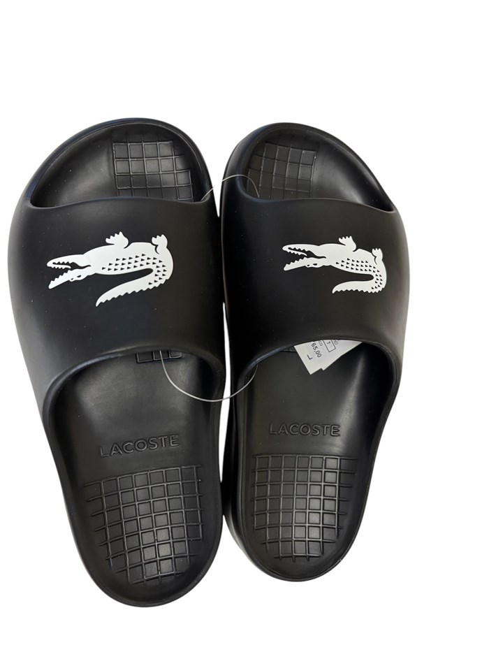 Lacoste 748CMA00221Y5 Nero Scarpe Unisex Ciabatte