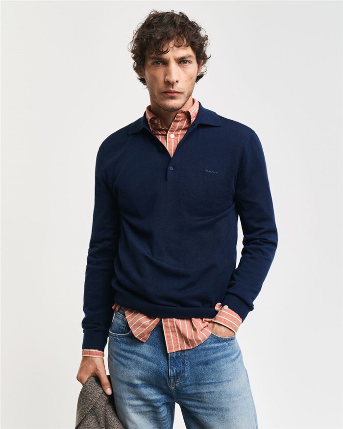 Gant 8050210 Blu Abbigliamento Uomo Polo