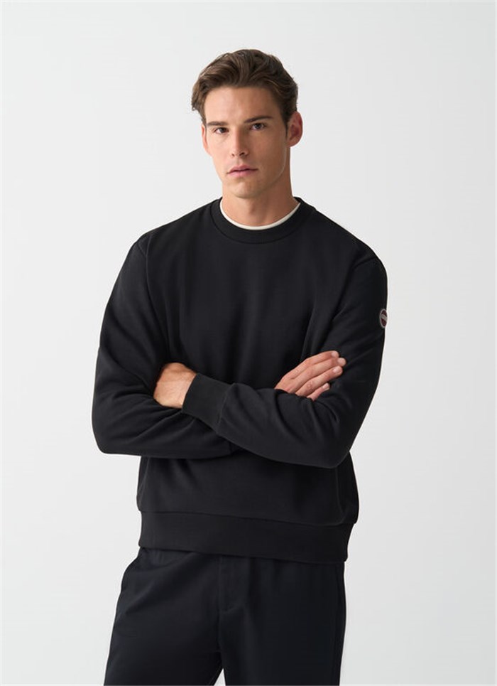 COLMAR ORIGINALS 8232 Nero Abbigliamento Uomo Felpa