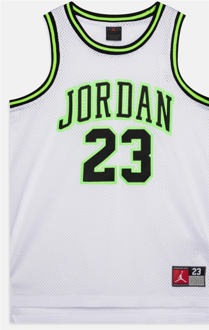 NIKE 95A773-E4K Bianco Abbigliamento Bambino Canotte