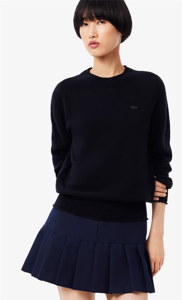 Lacoste AF4160 Blu Abbigliamento Donna Maglioni
