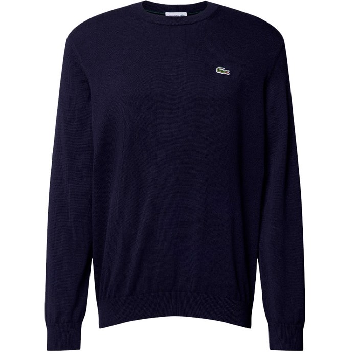 Lacoste AH0128 Blu Abbigliamento Uomo Maglioni
