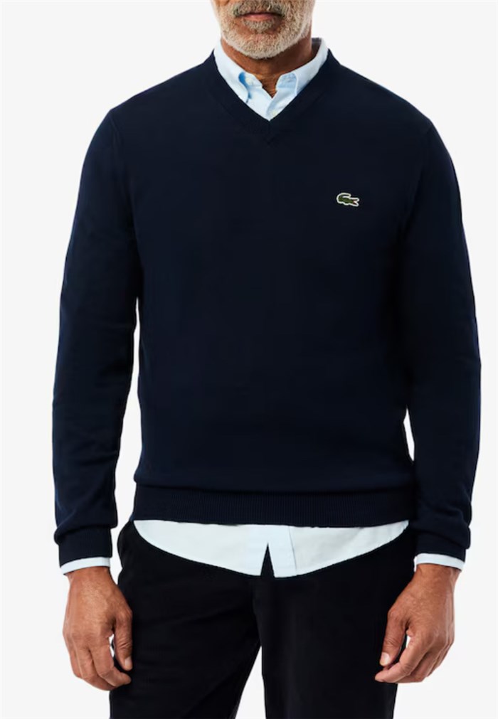 Lacoste AAH1951 Blu Abbigliamento Uomo Maglioni