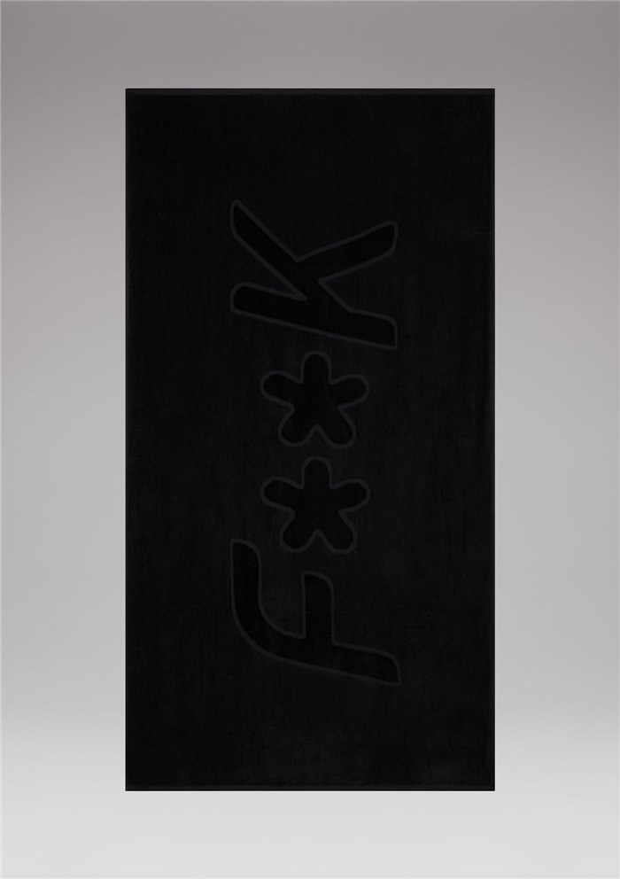 F**K FK23-A450 Nero Accessori Unisex Telo mare